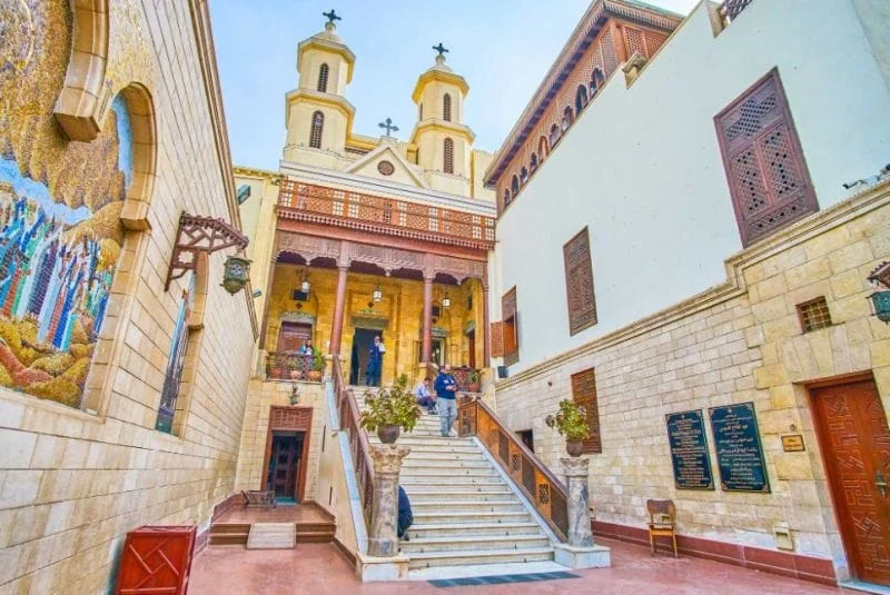 Destinations  The Hanging Church (Coptic Cairo)