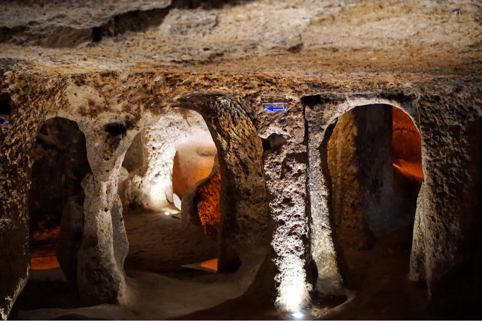 Destinations  Underground Cities – Cappadocia (Kaymaklı & Derinkuyu)