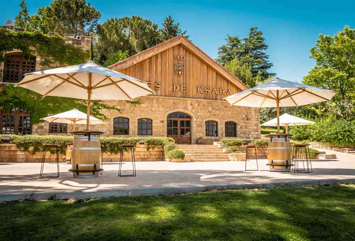 Destinations  Ksara &amp; Kefraya Wineries
